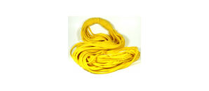 Yellow Stringy Scarf